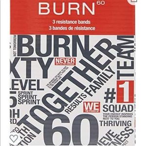 3 for $10 / Burn 60 - 3 set resistance bands
